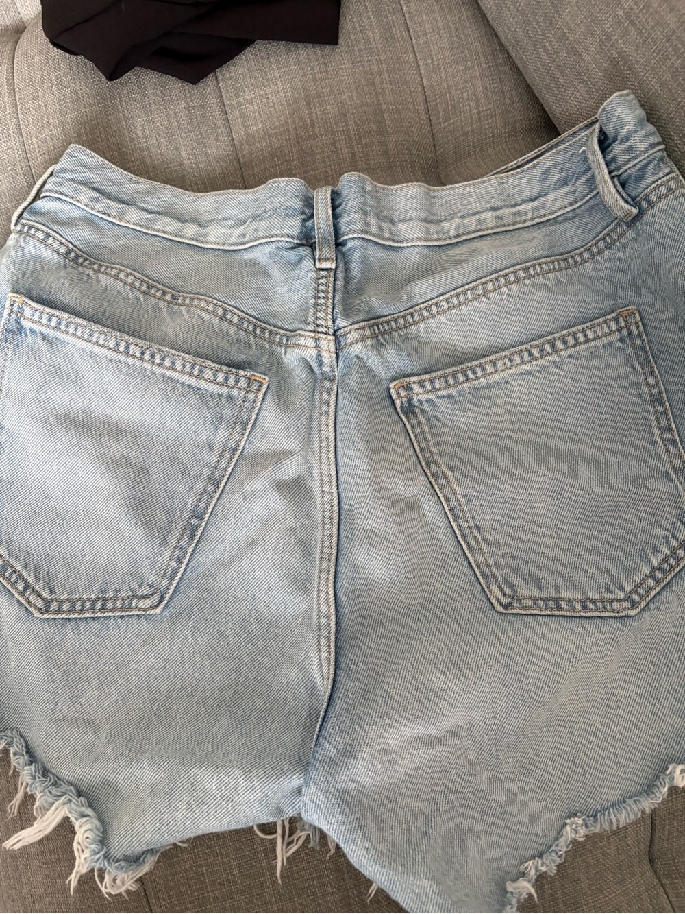 Dynamite Miles Mid Rise Relaxed Denim Shorts - Picture 7 of 7